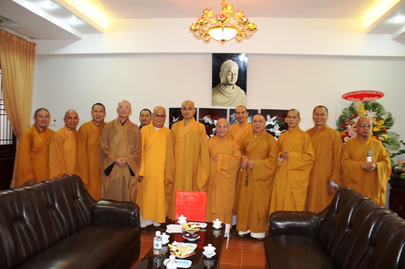 Đồng Tháp: Phật Giáo Đồng Tháp Chúc Mừng HT. Thích Thiện Nhơn Suy Cử Quyền Chủ Tịch HĐTS