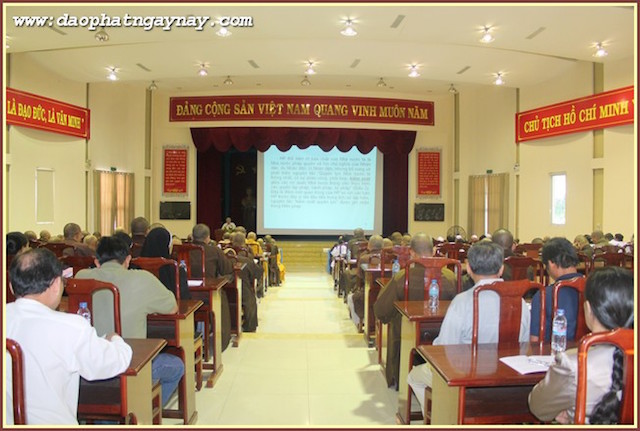 Bình Dương:  Hội Nghị Phổ Biến Hiến Pháp 2013 &amp; Các Văn Bản Pháp Luật Liên Quan Đến Tôn Giáo