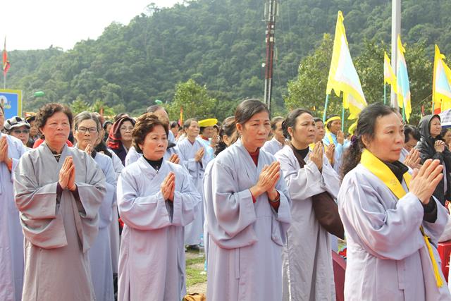 Quảng Ninh: Lễ tưởng niệm 707 năm Phật hoàng Trần Nhân Tông nhập niết bàn