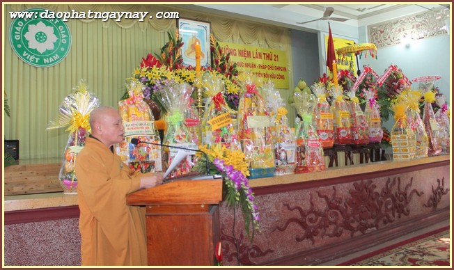 Tưởng niệm lần thứ 21 HT. Thích Đức Nhuận và hiệp kỵ Chư Tôn Giáo phẩm tiền bối hữu công