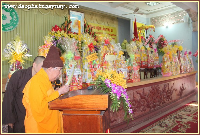 Tưởng niệm lần thứ 21 HT. Thích Đức Nhuận và hiệp kỵ Chư Tôn Giáo phẩm tiền bối hữu công