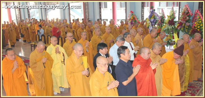 Tưởng niệm lần thứ 21 HT. Thích Đức Nhuận và hiệp kỵ Chư Tôn Giáo phẩm tiền bối hữu công