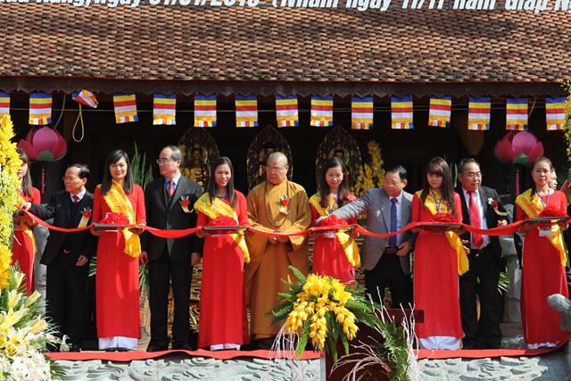 Thái Nguyên: Lễ quyết định bổ nhiệm trụ trì - khánh thành chính điện Chùa Hang
