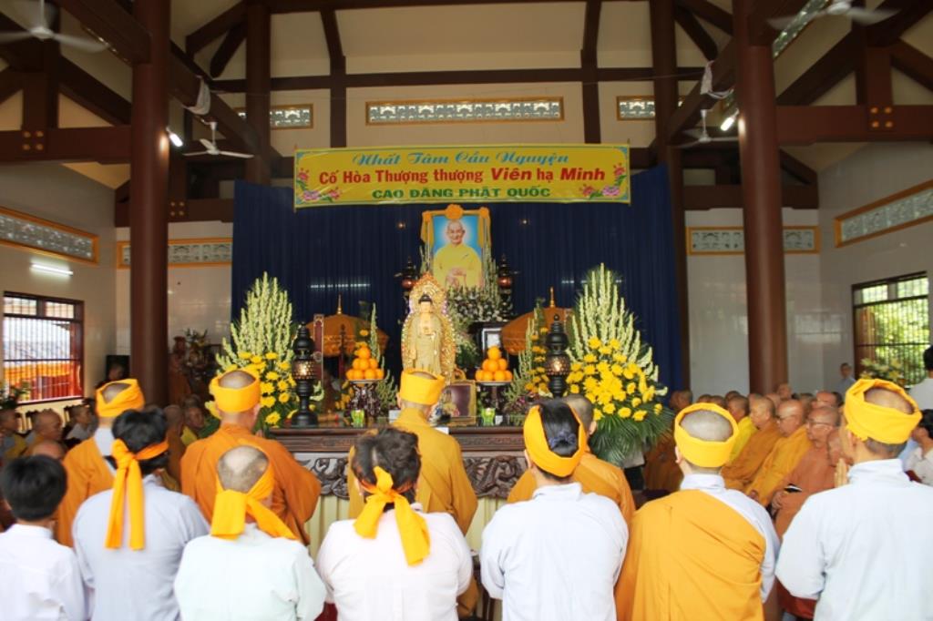 Đồng Tháp: Lễ Truy Điệu Hỏa Táng  Cố HT. Thích Viên Minh