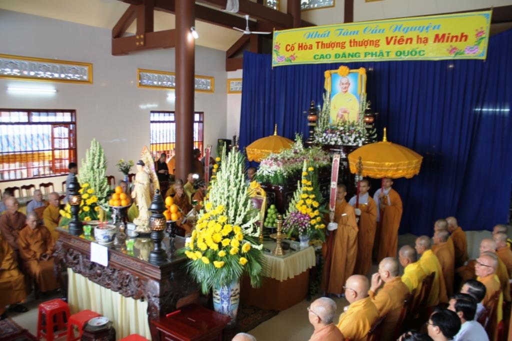Đồng Tháp: Lễ Truy Điệu Hỏa Táng  Cố HT. Thích Viên Minh
