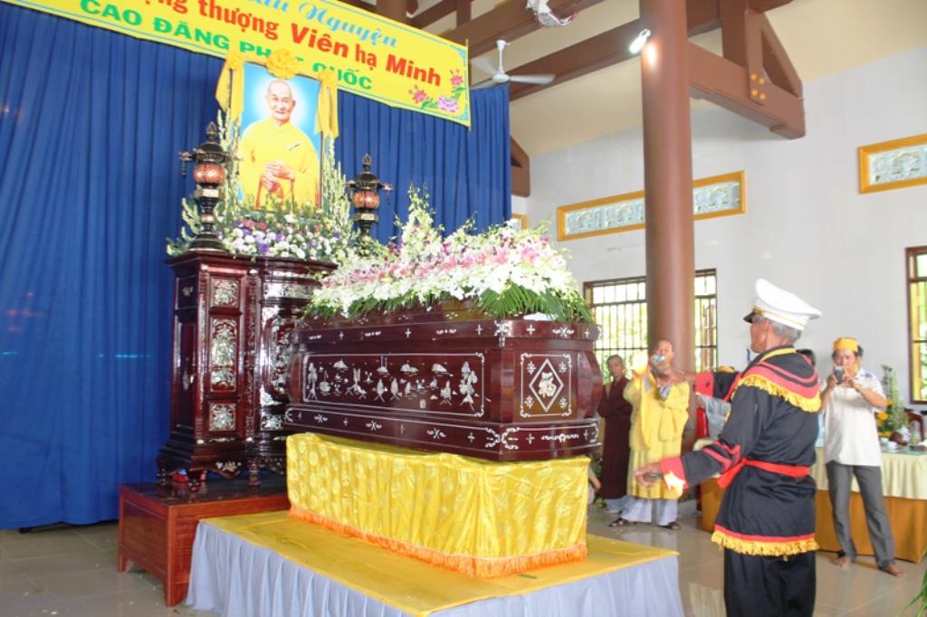 Đồng Tháp: Lễ Truy Điệu Hỏa Táng  Cố HT. Thích Viên Minh