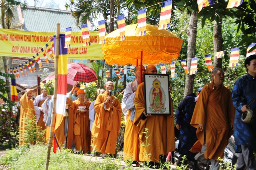 Đồng Tháp: Lễ Truy Điệu Hỏa Táng  Cố HT. Thích Viên Minh