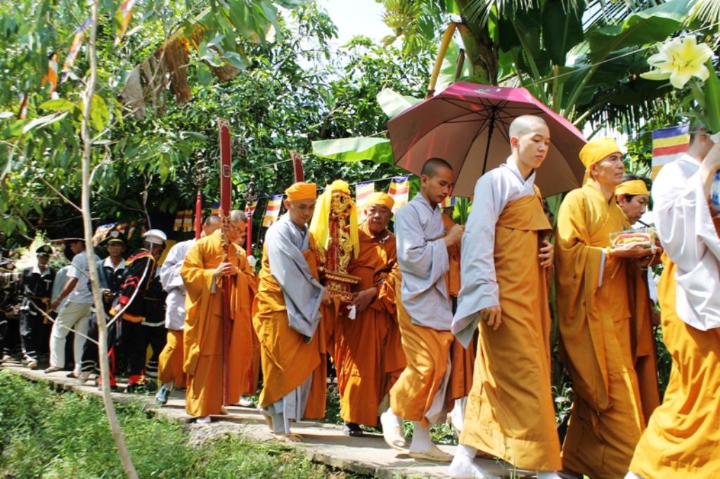 Đồng Tháp: Lễ Truy Điệu Hỏa Táng  Cố HT. Thích Viên Minh