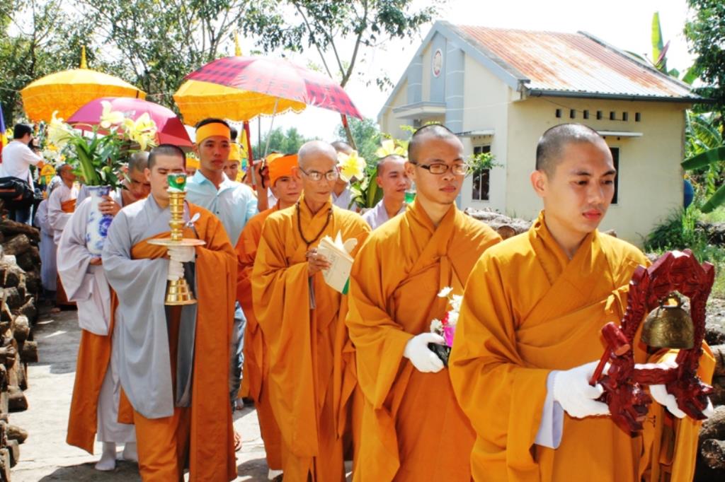 Đồng Tháp: Lễ Truy Điệu Hỏa Táng  Cố HT. Thích Viên Minh