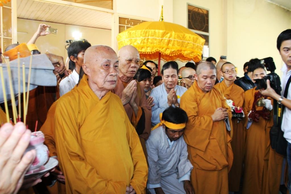 Đồng Tháp: Lễ Truy Điệu Hỏa Táng  Cố HT. Thích Viên Minh