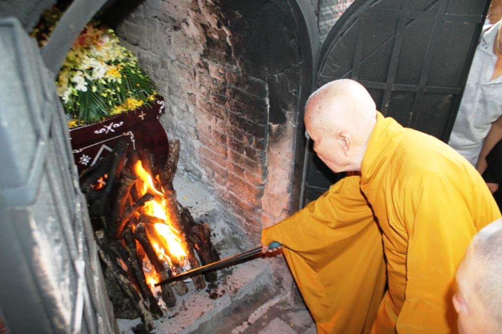 Đồng Tháp: Lễ Truy Điệu Hỏa Táng  Cố HT. Thích Viên Minh