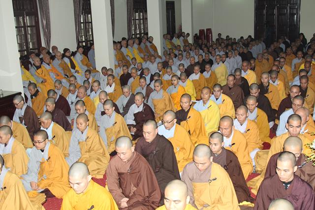 Quảng Ninh: Trao truyền giới châu cho giới tử Đại giới đàn Trúc Lâm Tam Tổ lần VI- 2014