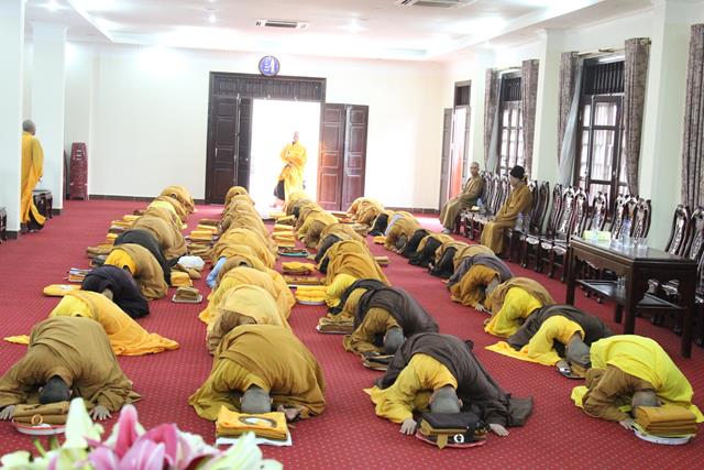 Quảng Ninh: Trao truyền giới châu cho giới tử Đại giới đàn Trúc Lâm Tam Tổ lần VI- 2014