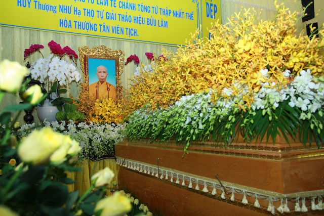TP.HCM: Lễ Tưởng niệm và Di quan cố HT.Thích Như Thọ