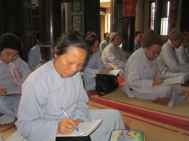 Thái Bình:   Khóa tu một ngày an lạc tại chùa Đoan Túc