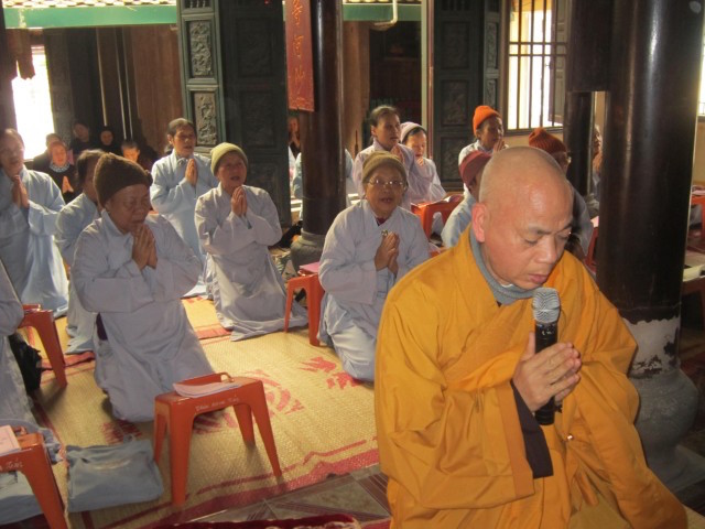 Thái Bình:   Khóa tu một ngày an lạc tại chùa Đoan Túc