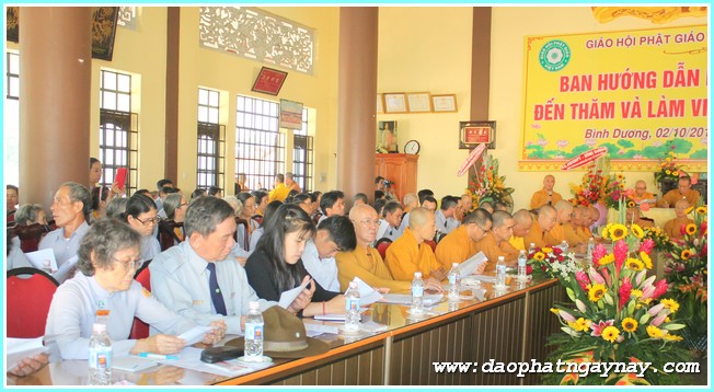 Ban Hướng Dẫn Phật Tử Trung Ương Đến Thăm & Làm Việc