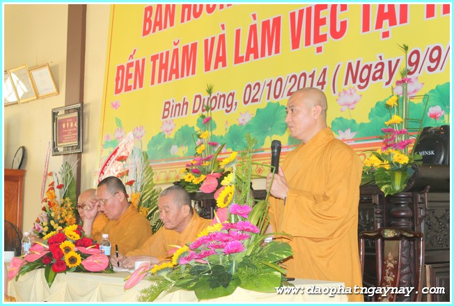 Ban Hướng Dẫn Phật Tử Trung Ương Đến Thăm & Làm Việc