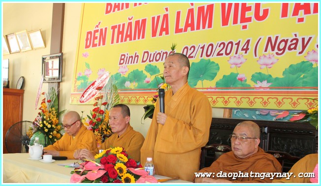 Ban Hướng Dẫn Phật Tử Trung Ương Đến Thăm & Làm Việc