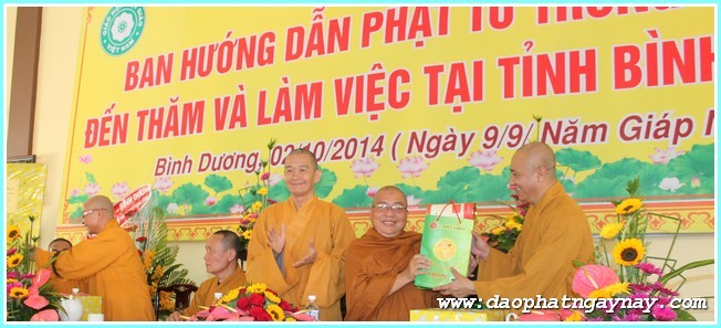 Ban Hướng Dẫn Phật Tử Trung Ương Đến Thăm & Làm Việc