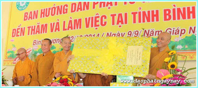 Ban Hướng Dẫn Phật Tử Trung Ương Đến Thăm & Làm Việc