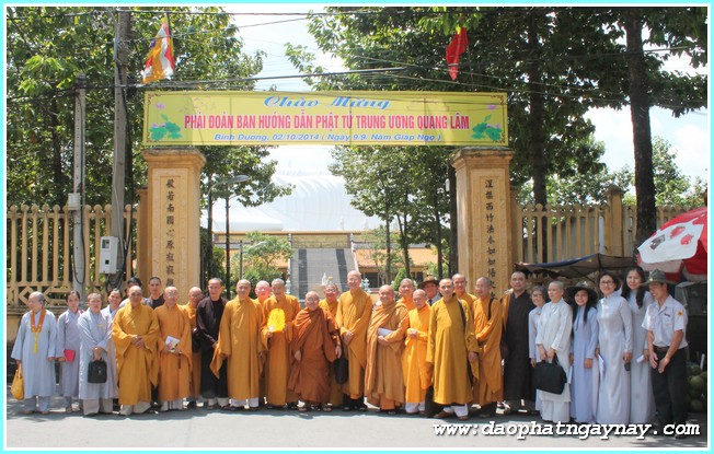 Ban Hướng Dẫn Phật Tử Trung Ương Đến Thăm & Làm Việc