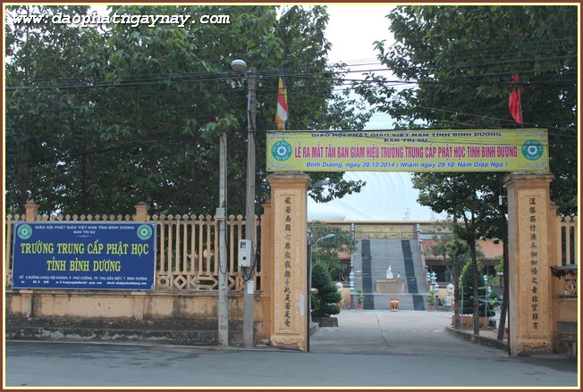 Bình Dương: Lễ Ra Mắt Tân Ban Giám Giám Hiệu Trường Trung Cấp Phật Học Tỉnh Bình Dương