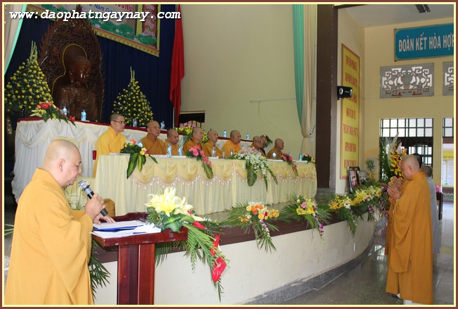 Bình Dương: Lễ Ra Mắt Tân Ban Giám Giám Hiệu Trường Trung Cấp Phật Học Tỉnh Bình Dương