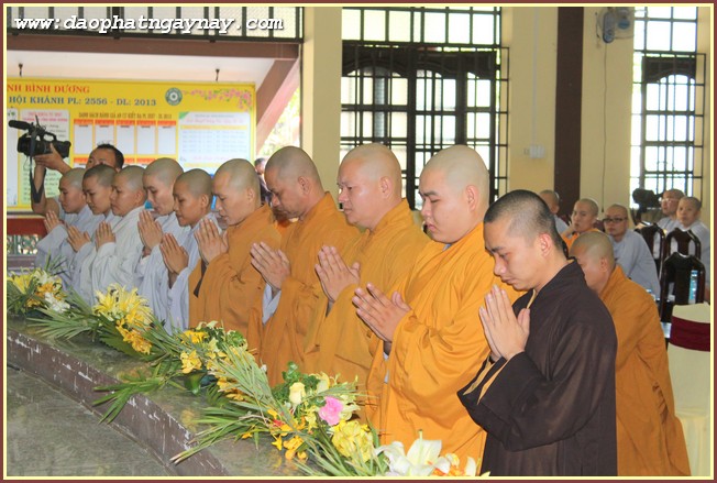 Bình Dương: Lễ Ra Mắt Tân Ban Giám Giám Hiệu Trường Trung Cấp Phật Học Tỉnh Bình Dương