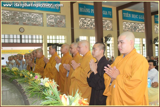 Bình Dương: Lễ Ra Mắt Tân Ban Giám Giám Hiệu Trường Trung Cấp Phật Học Tỉnh Bình Dương