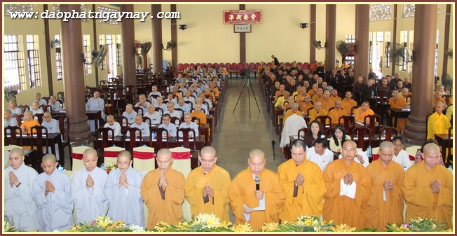 Bình Dương: Lễ Ra Mắt Tân Ban Giám Giám Hiệu Trường Trung Cấp Phật Học Tỉnh Bình Dương