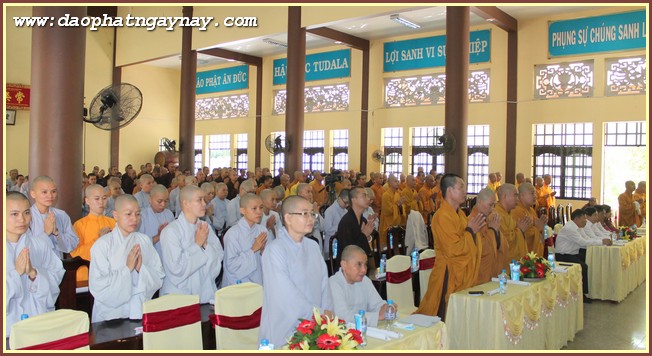 Bình Dương: Lễ Ra Mắt Tân Ban Giám Giám Hiệu Trường Trung Cấp Phật Học Tỉnh Bình Dương