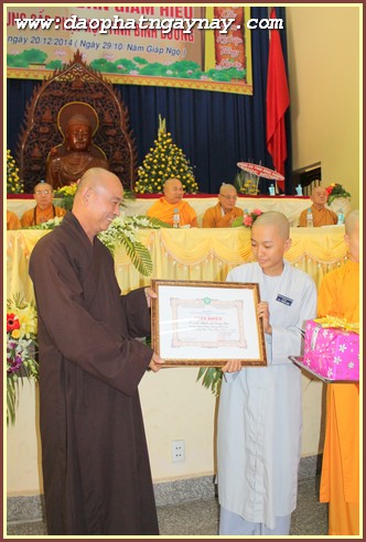 Bình Dương: Lễ Ra Mắt Tân Ban Giám Giám Hiệu Trường Trung Cấp Phật Học Tỉnh Bình Dương