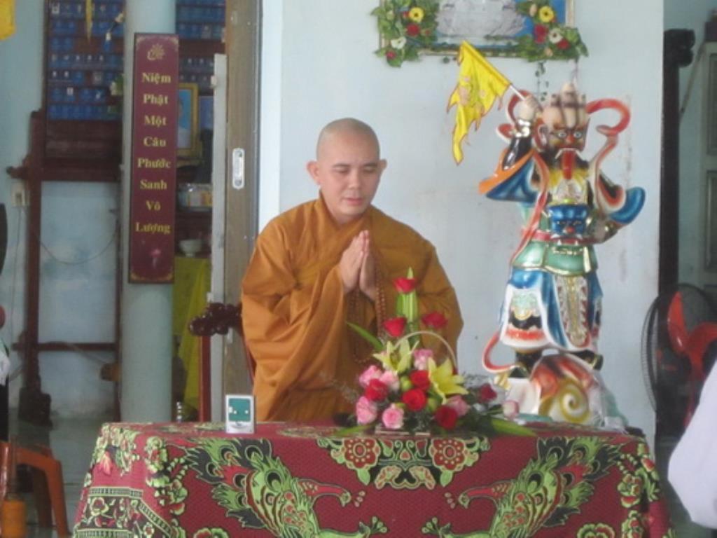 Đại đức Thích Đồng Thành giảng pháp tại Khánh Hòa