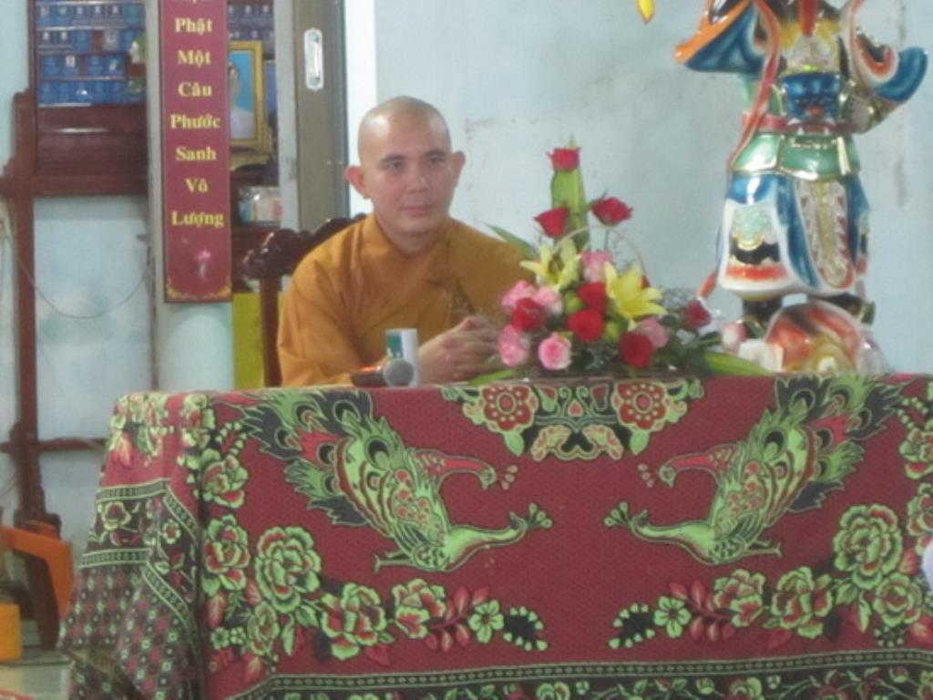 Đại đức Thích Đồng Thành giảng pháp tại Khánh Hòa