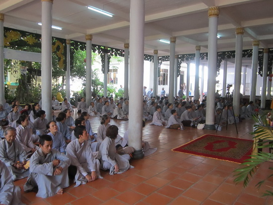 Chùa Lộc Thọ tổ chức khóa tu Bát quan trai lần 9