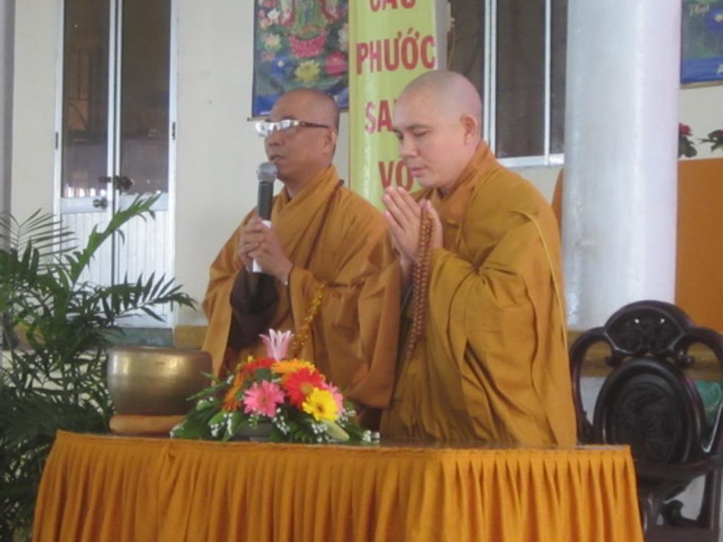 Đại đức Thích Đồng Thành giảng pháp tại Khánh Hòa