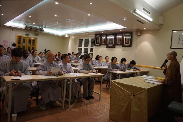 Vương Quốc Anh Phật Quang Sơn thí nghiệm khóa tu mùa đông tại Thủ đô Luân Đôn