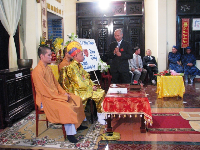 Khánh Hòa: Lễ hằng thuận tại chùa Linh Thứu (Nha Trang)