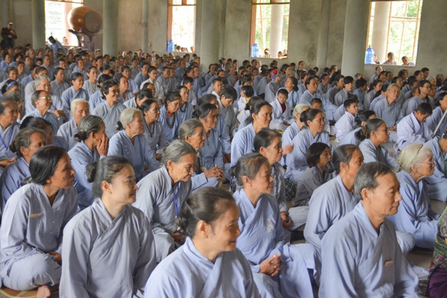 TT Thích Nhật Từ thuyết giảng trong ngày tu an lạc tại chùa Cổ Am