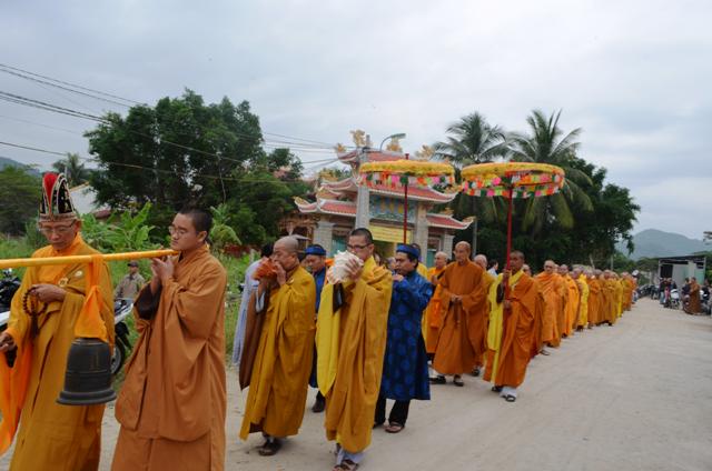 Khánh Hòa: Lễ Cung tống kim quan HT.Thích Trí Hải Trà tỳ
