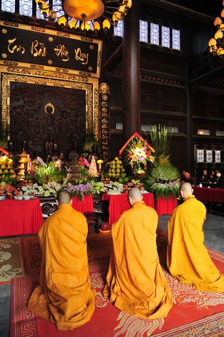 Ninh Bình: TW GHPGVN thành kính tưởng niệm Cố Đại lão HT Thích Thanh Tứ
