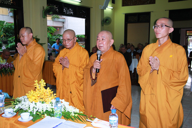 TP.HCM: Phật giáo quận 10 Tổng kết công tác Phật sự năm 2014