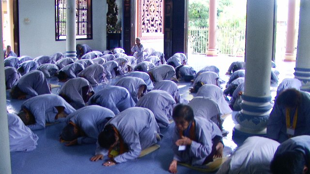 Khánh Hòa: Khóa tu thọ bát quan trai tại chùa Đức Hòa