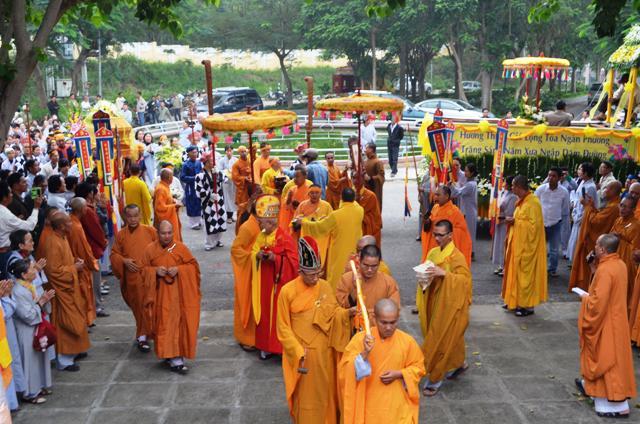 Khánh Hòa: Lễ Cung tống kim quan HT.Thích Trí Hải Trà tỳ