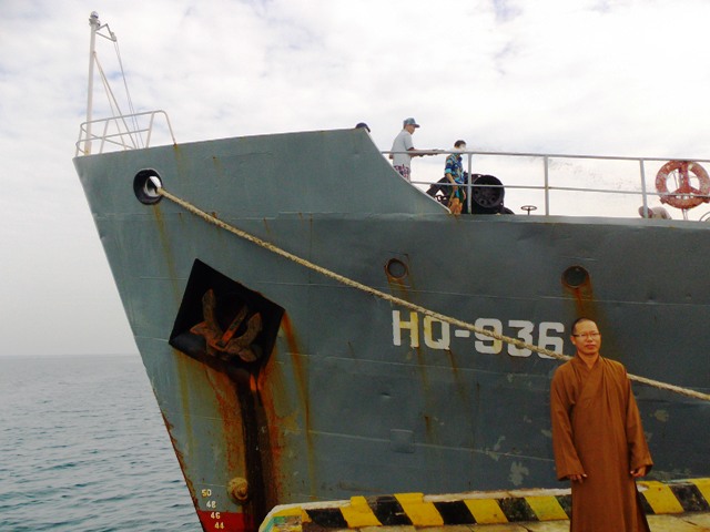 Khánh Hòa: Gặp gở quý Thầy trú trì chùa Trường Sa Lớn