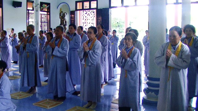 Khánh Hòa: Khóa tu thọ bát quan trai tại chùa Đức Hòa