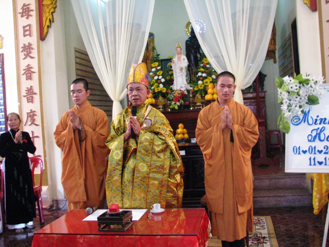 Khánh Hòa: Lễ hằng thuận tại chùa Linh Thứu (Nha Trang)