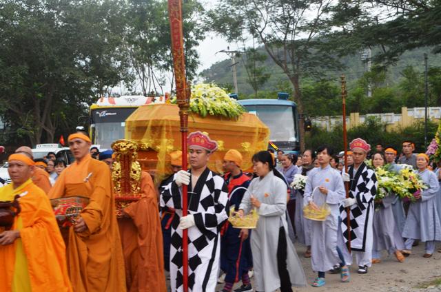 Khánh Hòa: Lễ Cung tống kim quan HT.Thích Trí Hải Trà tỳ