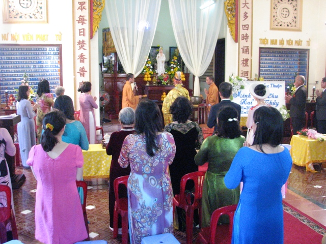 Khánh Hòa: Lễ hằng thuận tại chùa Linh Thứu (Nha Trang)